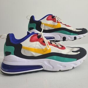 Mens size 11 - Nike Air Max 270 React Bauhaus sneaker shoe primary colors